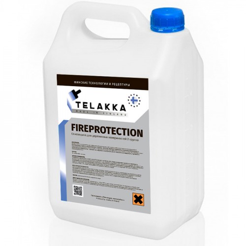 огнезащита для деревянных поверхностей 2 группа Telakka FIREPROTECTION 5л
