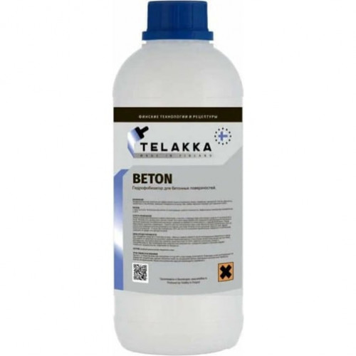 для защиты бетонных поверхностей Telakka GIDROFOB BETON 1л