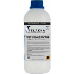 пропитка с эффектом мокрого камня GIDROFOB WET STONE FACADE 1л