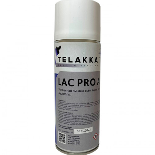 смывка лака по дереву Telakka LAC PRO Aero 400мл